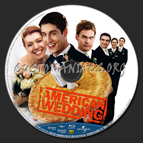 American Wedding blu-ray label