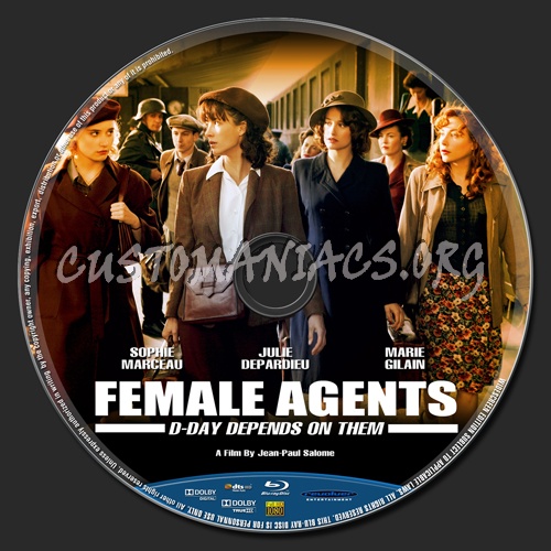 Female Agents blu-ray label