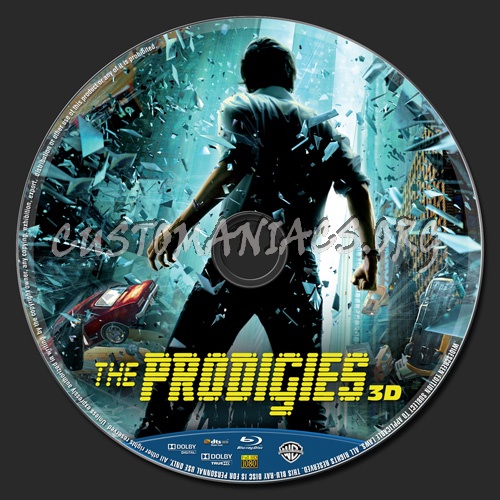 The Prodigies 3D blu-ray label