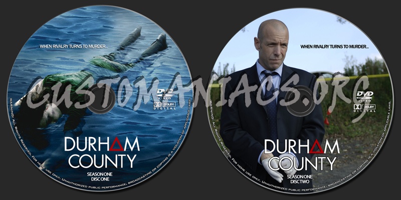 Durham County - Season 1 dvd label