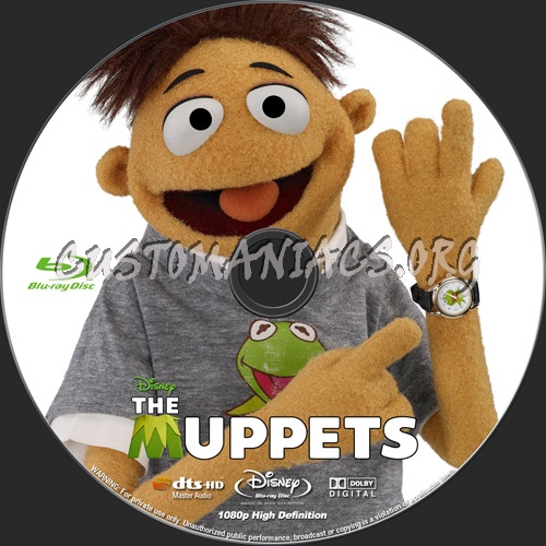 The Muppets blu-ray label