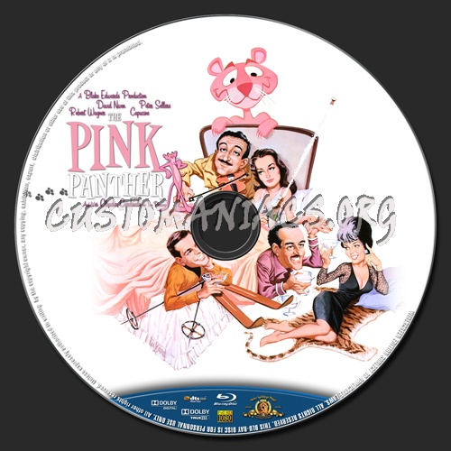 The Pink Panther (1963) blu-ray label