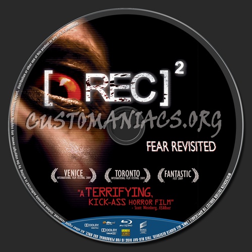 [Rec]  (REC 2) blu-ray label