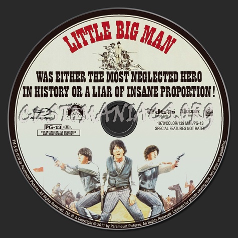 Little Big Man blu-ray label