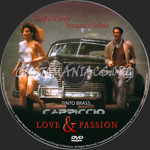 Love & Passion dvd label