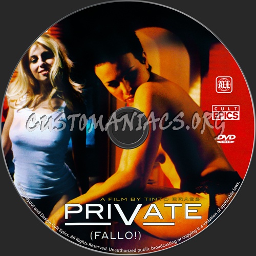 Private dvd label