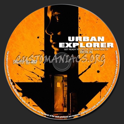 Urban Explorer dvd label