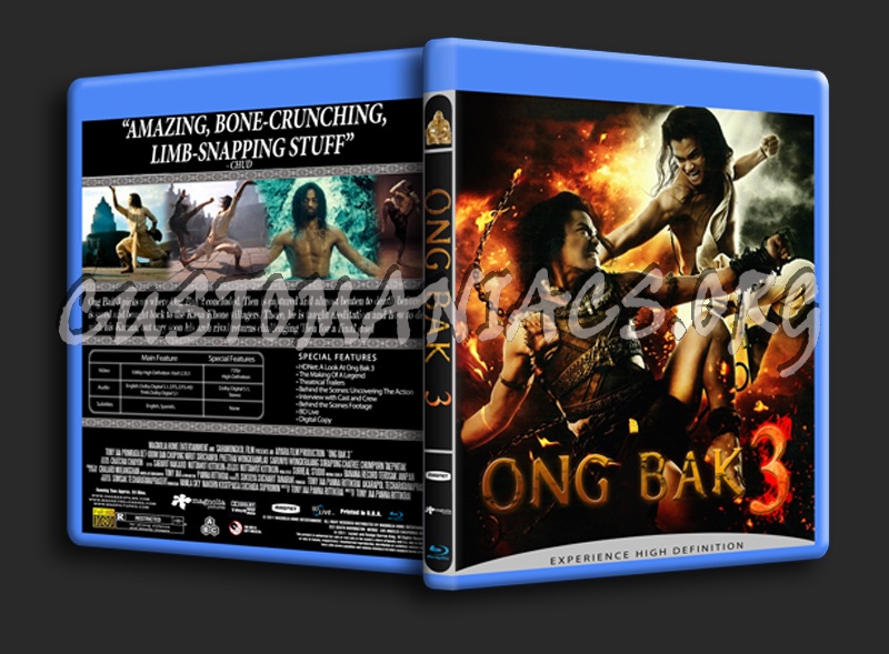 Ong Bak 3 blu-ray cover