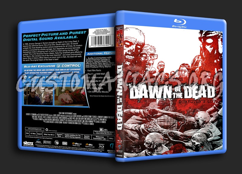 Dawn of the Dead (1978) blu-ray cover