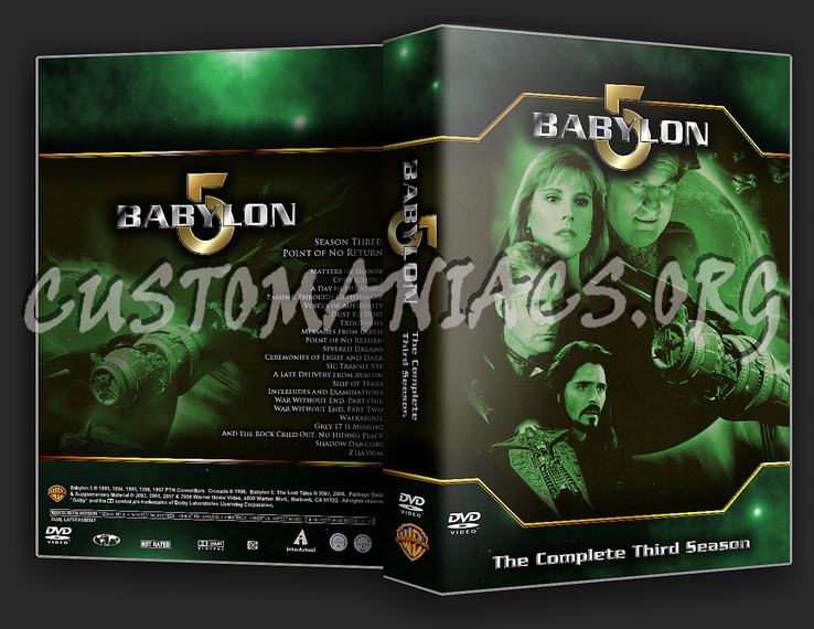 Babylon 5 - Season 3 dvd cover