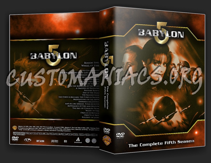Babylon 5 - Season 5 dvd cover