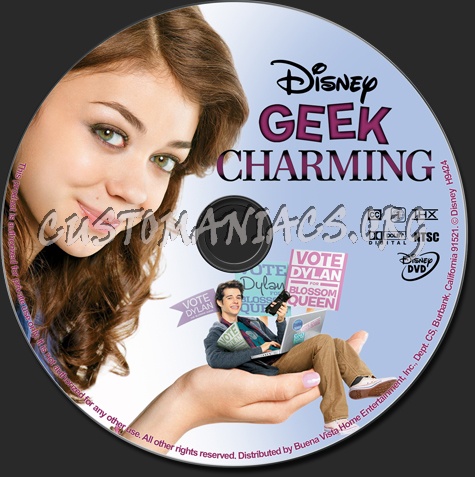 Geek Charming dvd label