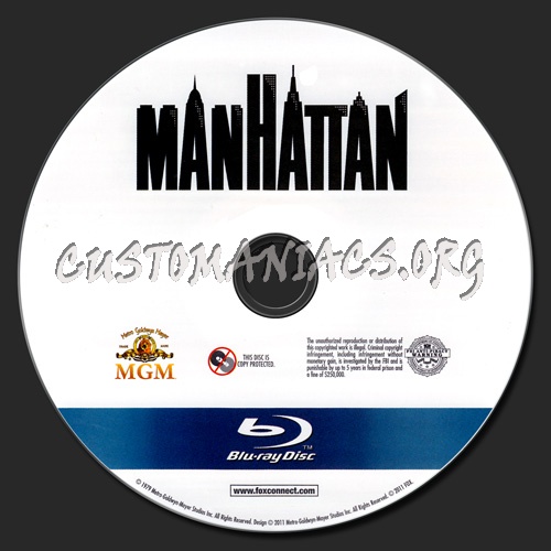 Manhattan blu-ray label