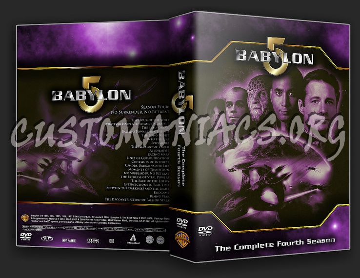 Babylon 5 - Season 4 dvd cover