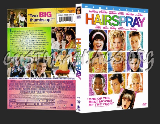 Hairspray dvd cover