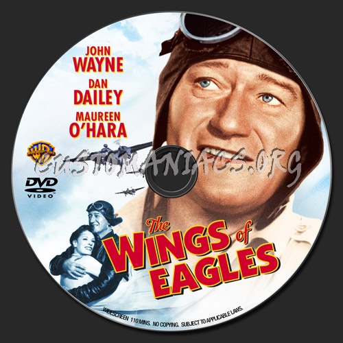 The Wings of Eagles dvd label