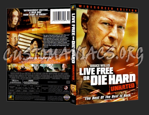 Live Free Or Die Hard dvd cover