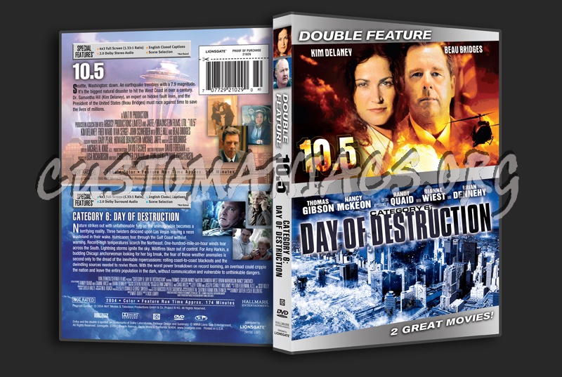 10.5 / Category 6 Day of Destruction dvd cover
