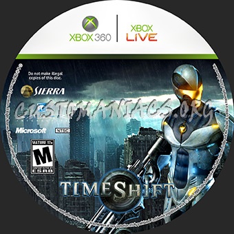 TimeShift dvd label