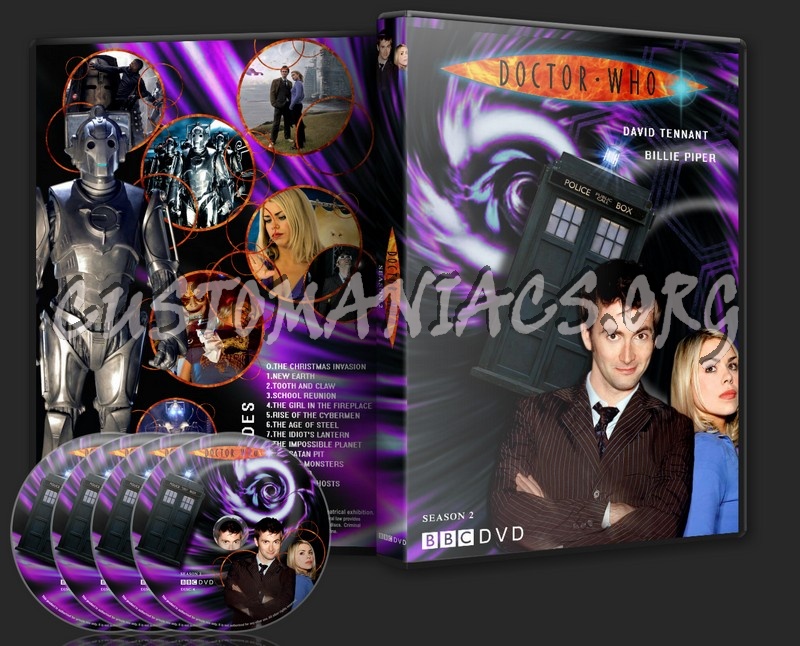 Doctor Who Season 2 : Single Amaray dvd cover