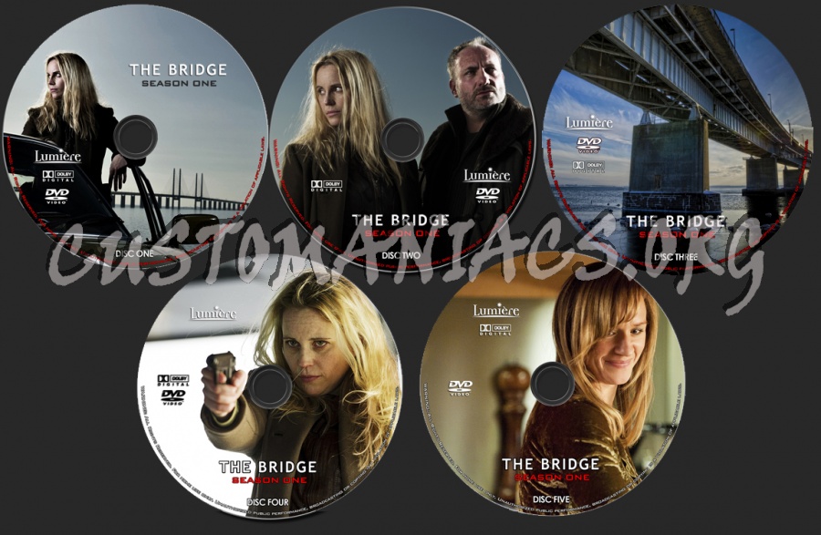 The Bridge - Season 1 dvd label