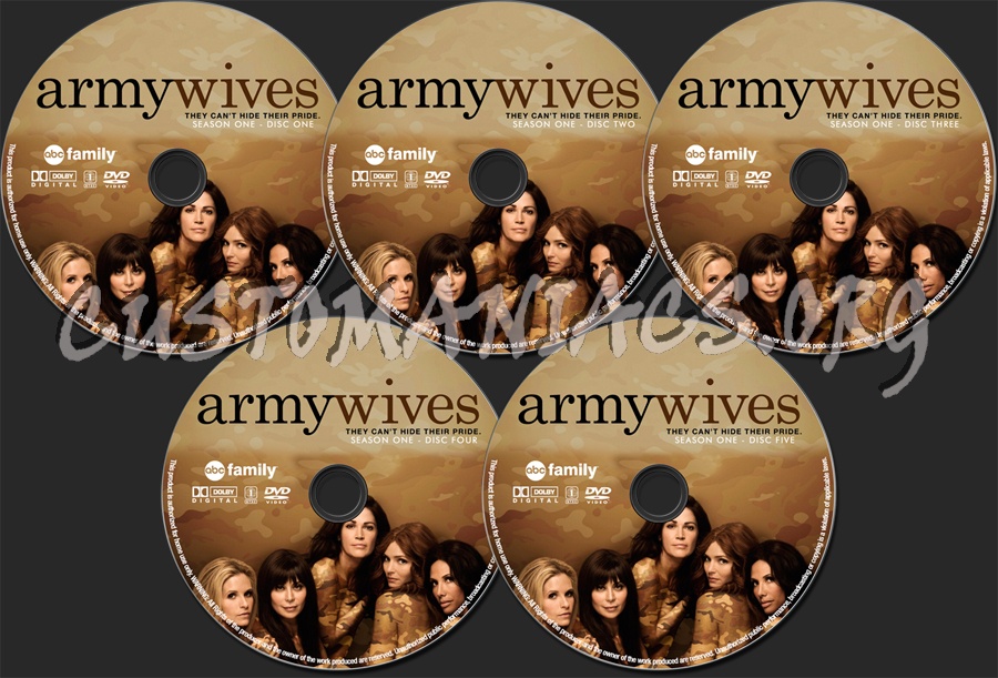 Army Wives Season 6 dvd label