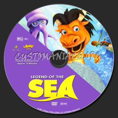 Legend of the Sea dvd label