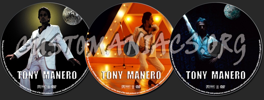 Tony Manero dvd label