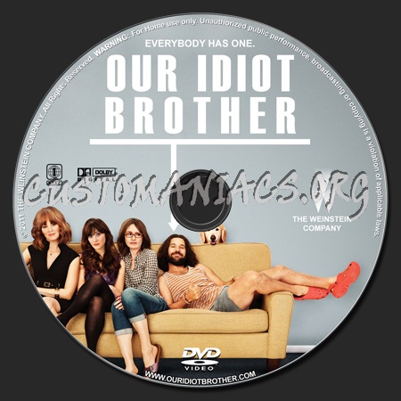Our Idiot Brother dvd label