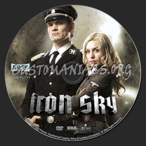 Iron Sky dvd label