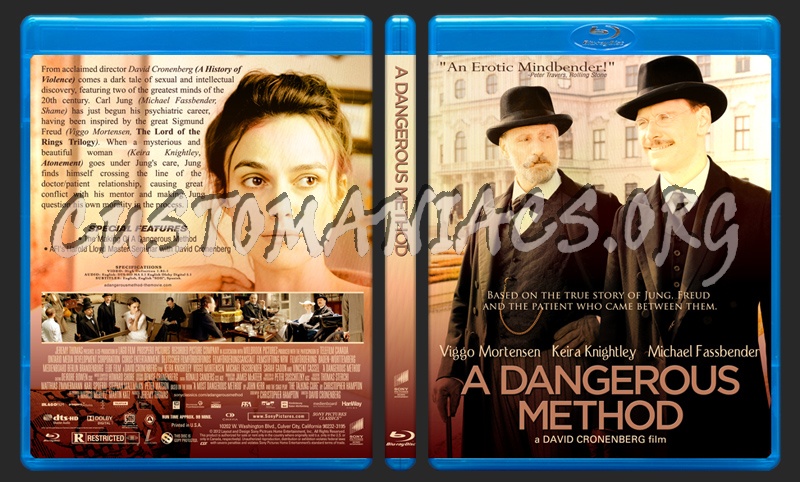 A Dangerous Method blu-ray cover