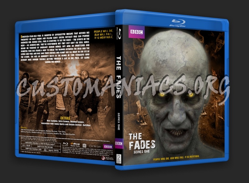 The Fades : Series One blu-ray cover