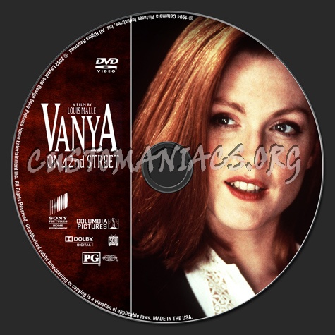 Vanya On 42nd Street dvd label