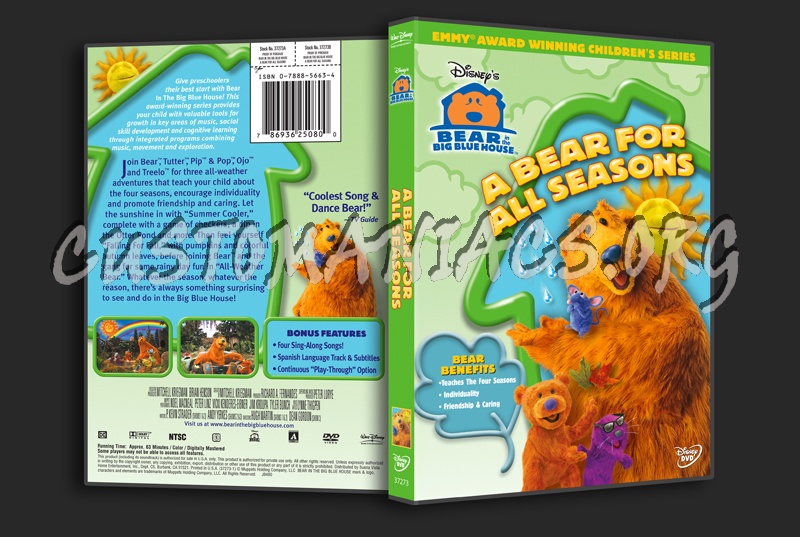 A Bear For All Seasons dvd cover