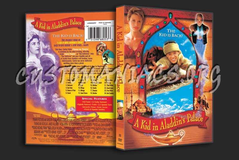 A Kid In Aladdin's Palace dvd cover
