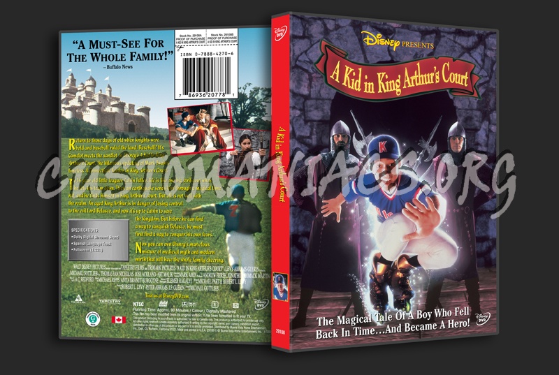 A Kid in King Arthur's Court dvd cover