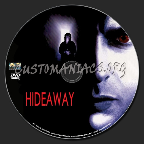 Hideaway dvd label