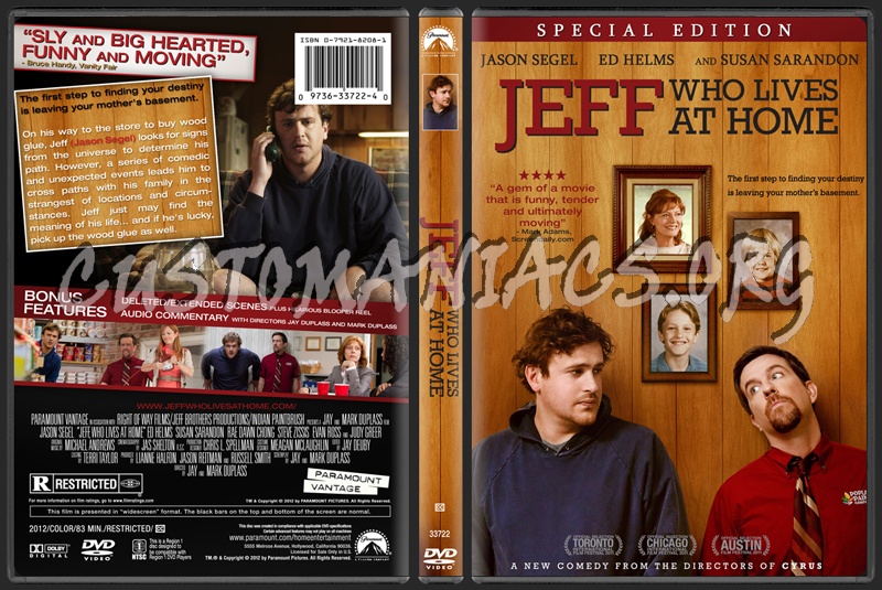 Jeff, Who Lives at Home dvd cover