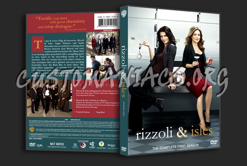 Rizzoli & Isles Season 1 dvd cover