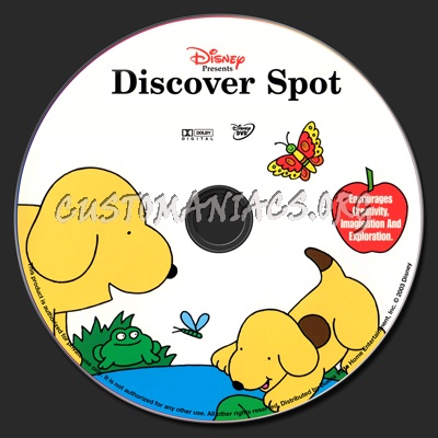 Discover Spot dvd label