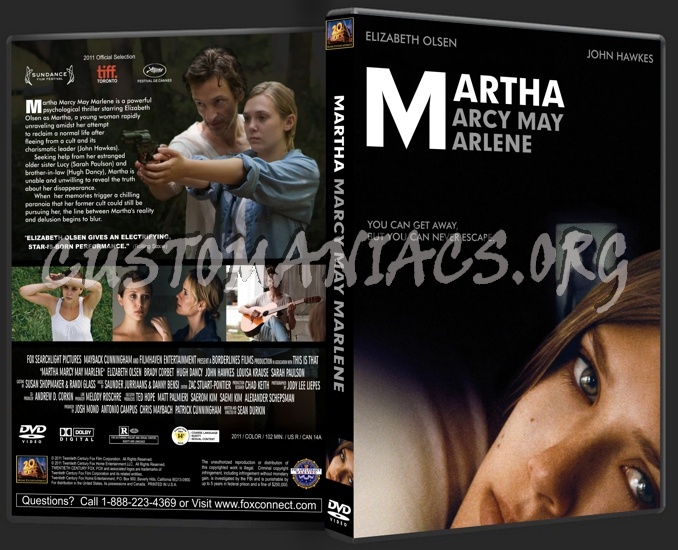 Martha Marcy May Marlene dvd cover