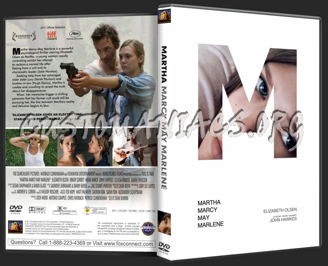 Martha Marcy May Marlene dvd cover