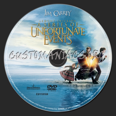 A Series of Unfortunate Events dvd label