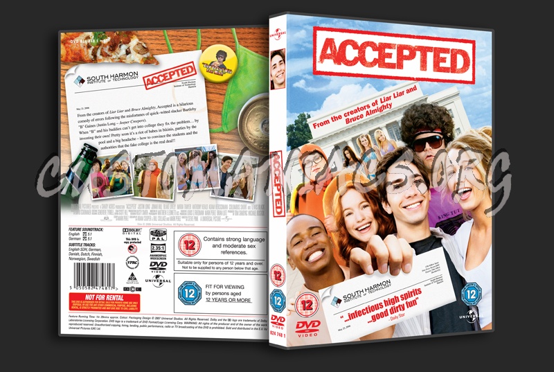 Accepted dvd cover