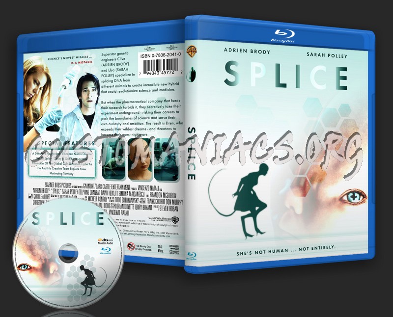 Splice blu-ray cover