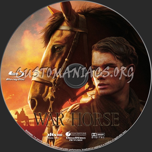 War Horse blu-ray label