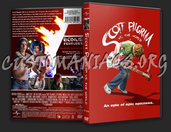 Scott Pilgrim vs. The World dvd cover