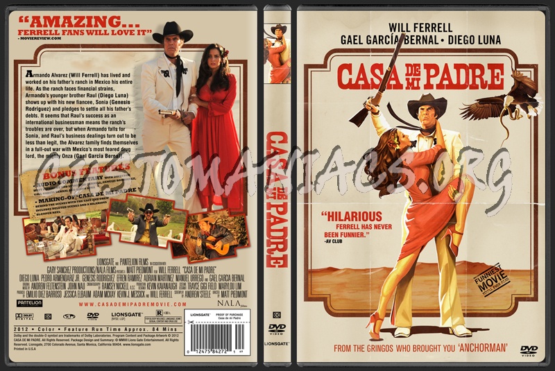 Casa de mi Padre dvd cover