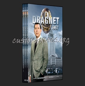 Dragnet Season 1 dvd cover