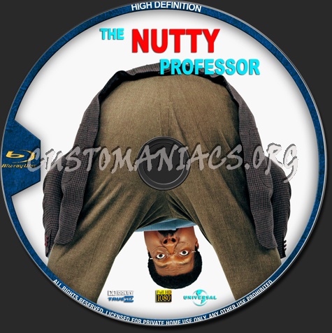 The Nutty Professor blu-ray label